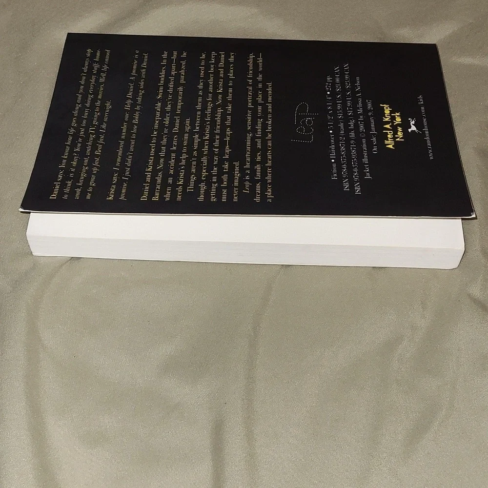Leap By: Jane Breskin Zalben Paperback Book Young Adult 10 Years Up 261 Pages